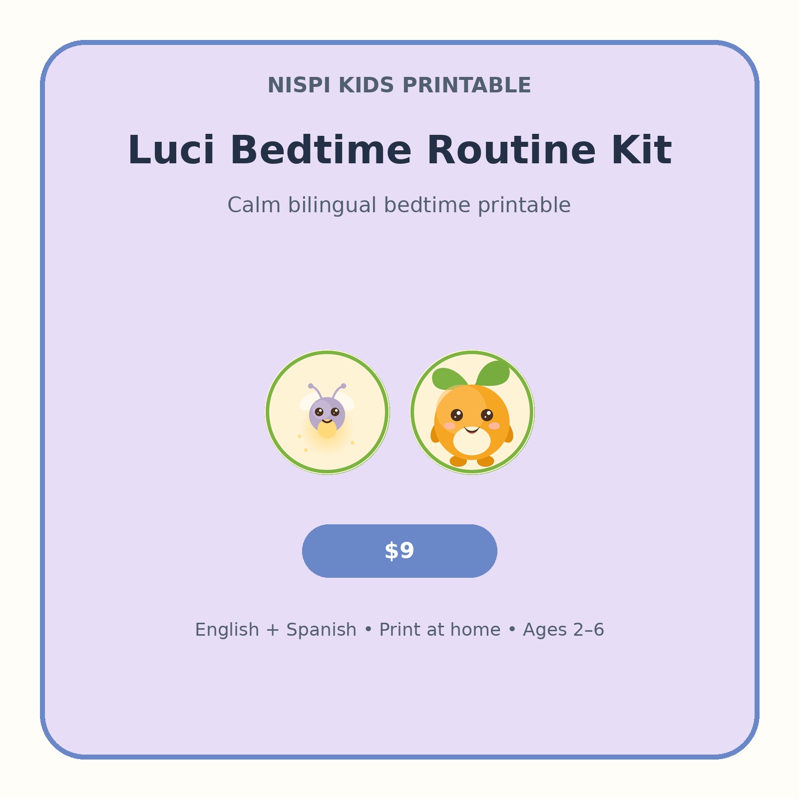 Portada del Kit de Rutina de Noche con Luci